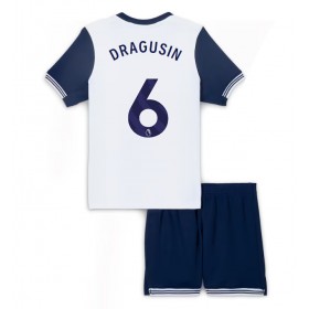 Tottenham Hotspur Radu Dragusin #6 Heimtrikot 2024-25 Kurzarm (+ kurze hosen)